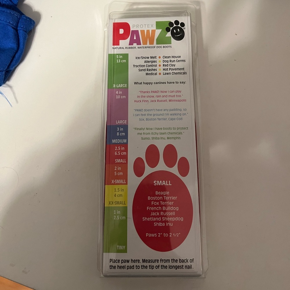 🐾NWT rubber dog boots